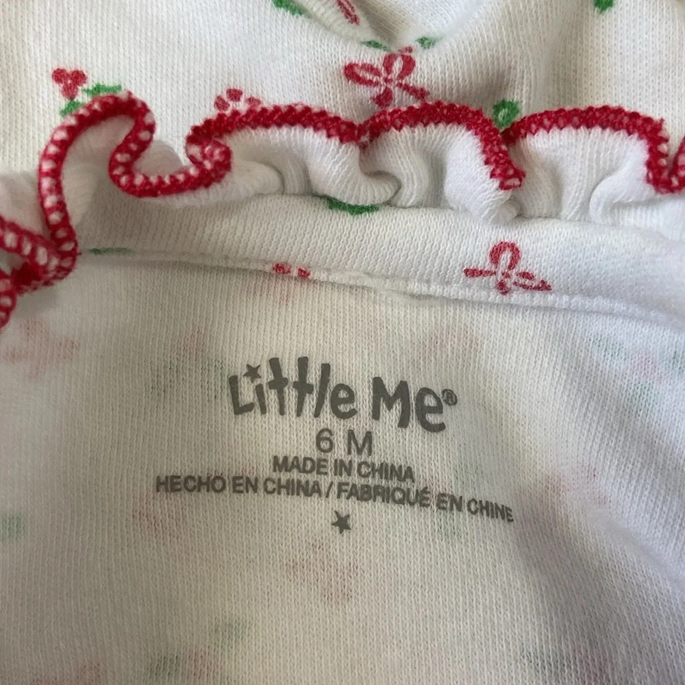 Old Navy My First Christmas set baby girls 6 months holiday party candy cane